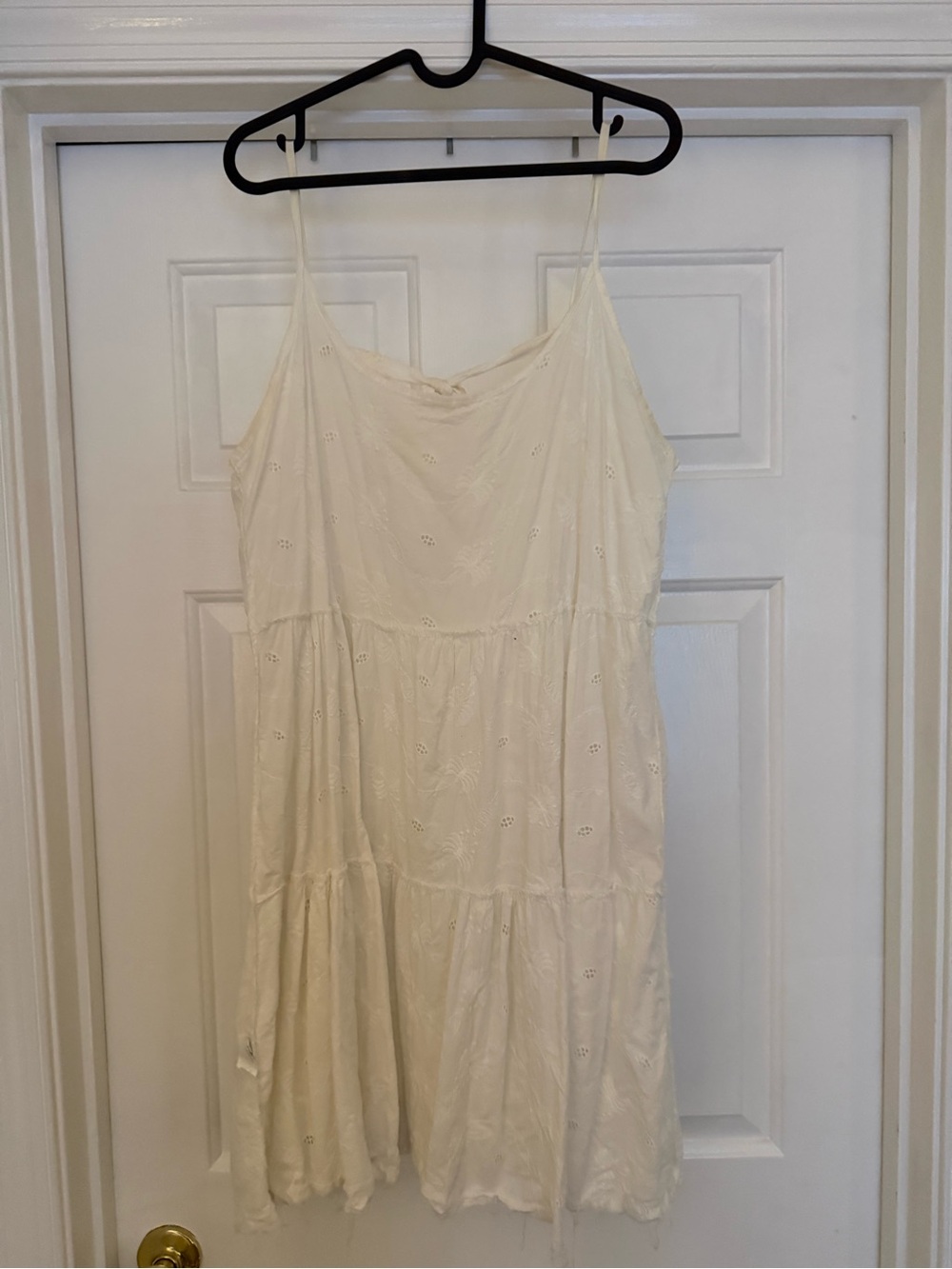 White Flowy Dress